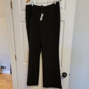 Ann Taylor Wide Leg Trousers Black Size 14